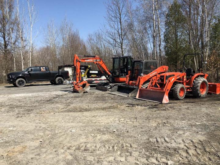 New house excavation service Estrie